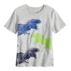 Boys 4-10 Jumping Beans&reg; T-rex Graphic Tee, Size: 10, Light Grey