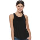 Juniors' Mudd&reg; Weekend Tank, Teens, Size: Large, Black