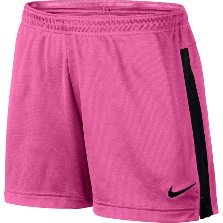 Women's Nike Dri-fit Academy Mesh Knit Soccer Shorts, Size: Large, Med Pink