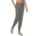 Women's Tek Gear&reg; French Terry Mid-rise Jogger Sweatpants, Size: Xxl, Dark Green