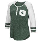 Women's Campus Heritage Michigan State Spartans Conceivable Tee, Size: Medium, Dark Green
