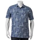 Big & Tall Croft & Barrow&reg; Classic-fit Plaid Outdoor Performance Button-down Shirt, Men's, Size: 2xb, Blue