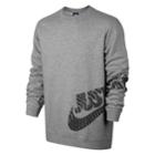 Men's Nike Logo Sweatshirt, Size: Xl, Grey Other