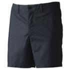 Men's Croft & Barrow&reg; Classic-fit Stretch Flat-front Shorts, Size: 44, Blue