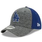 Adult New Era Los Angeles Dodgers 39thirty Shadow Blocker Fitted Cap, Size: L/xl, Med Grey