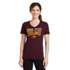 Women's Iowa State Cyclones Fair Catch Tee, Size: Large, Red