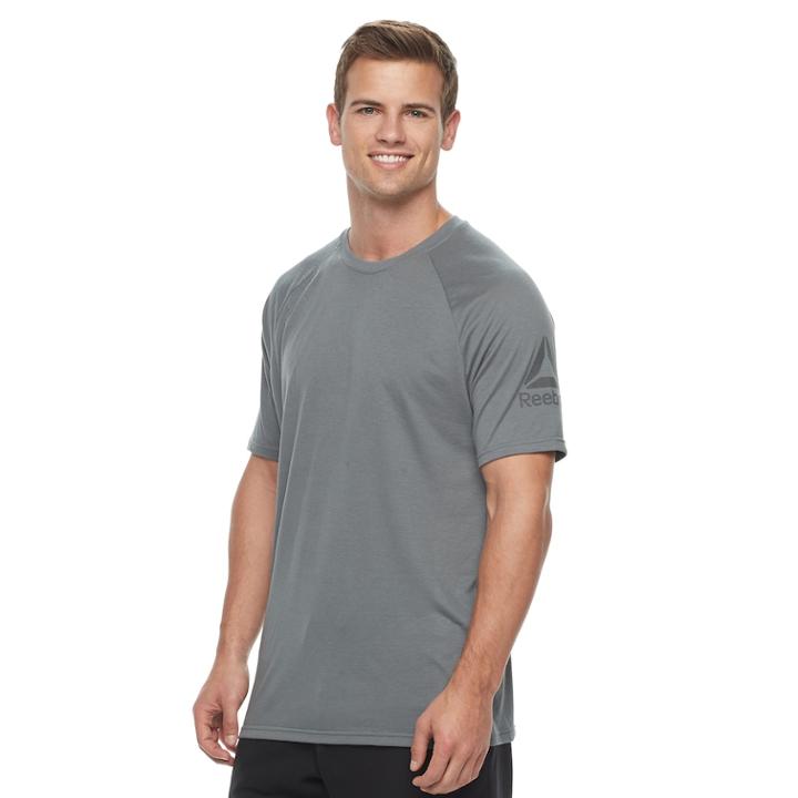 Men's Reebok Supremium Tee, Size: Medium, Grey Other