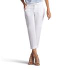 Women's Lee Presley Crop Cargo Pants, Size: 16 Avg/reg, White