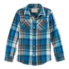 Boys 8-20 Urban Pipeline&reg; Ultimate Regular-fit 2-pocket Flannel Button-down Shirt, Size: Small, Dark Grey