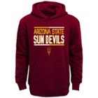 Boys 8-20 Arizona State Sun Devils Fleece Hoodie, Size: L 14-16, Dark Red