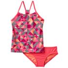 Girls 7-14 Nike Racerback Tankini Swimsuit Set, Girl's, Size: 8, Pink Other