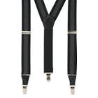 Wembley Stretch Elastic Suspenders - Men, Grey (charcoal)