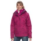 Women's Columbia Outer West Thermal Coil&reg; 3-in-1 Systems Jacket, Size: Medium, Brt Purple