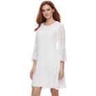 Women's Ronni Nicole Scalloped Lace Shift Dress, Size: 6, White