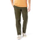 Men's Dockers&reg; Utility Cargo Straight Fit Canvas Pants D2, Size: 34x32, Lt Green
