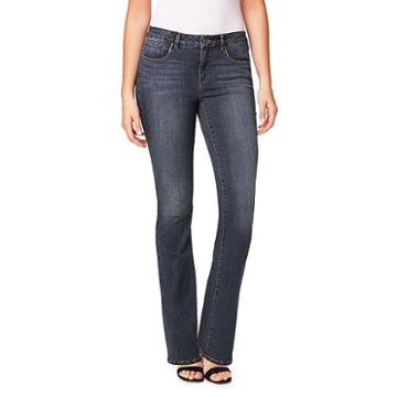 Women's Miracle Jean Desire Slimming Bootcut Jeans, Size: 14, Grey (charcoal)