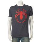Men's Marvel Spider-man Tee, Size: Small, Grey (charcoal)