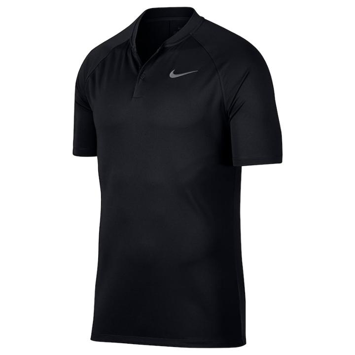Men's Nike Momentum Blade Regular-fit Golf Polo, Size: Large, Grey (charcoal)