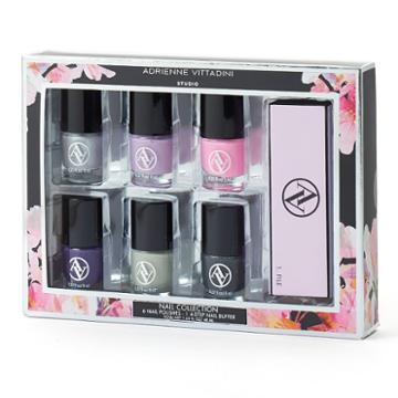 Adrienne Vittadini Studio 6-pc. Nail Polish Gift Set (floral)