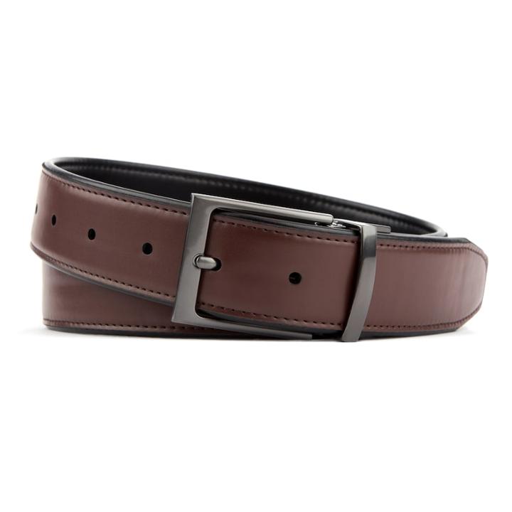 Men's Van Heusen Reversible Modern Flex Stretch Belt, Size: Xl, Black