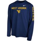 Boys 8-20 Nike West Virginia Mountaineers Legend Core Tee, Size: L 14-16, Blue (navy)