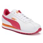 Puma Turin Jr. Girls' Shoes, Girl's, Size: 5, White