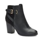 Apt. 9&reg; Analyst Women's High Heel Ankle Boots, Size: 9, Black