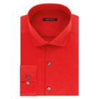 Men's Van Heusen Slim-fit Lux Sateen No-iron Dress Shirt, Size: 16.5 36/37, Med Red