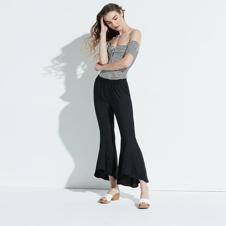 K/lab Striped Off-the-shoulder Bodysuit, Girl's, Size: Xs, Ovrfl Oth