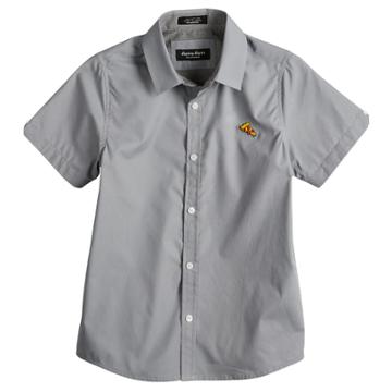Boys 8-20 Eighty Eight Button-down Woven Shirt, Size: Large, Grey