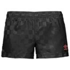 Women's Umbro Checkboard Shorts, Size: Small, Black