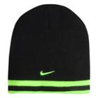 Nike Reversible Striped Beanie Hat, Boy's, Green Oth