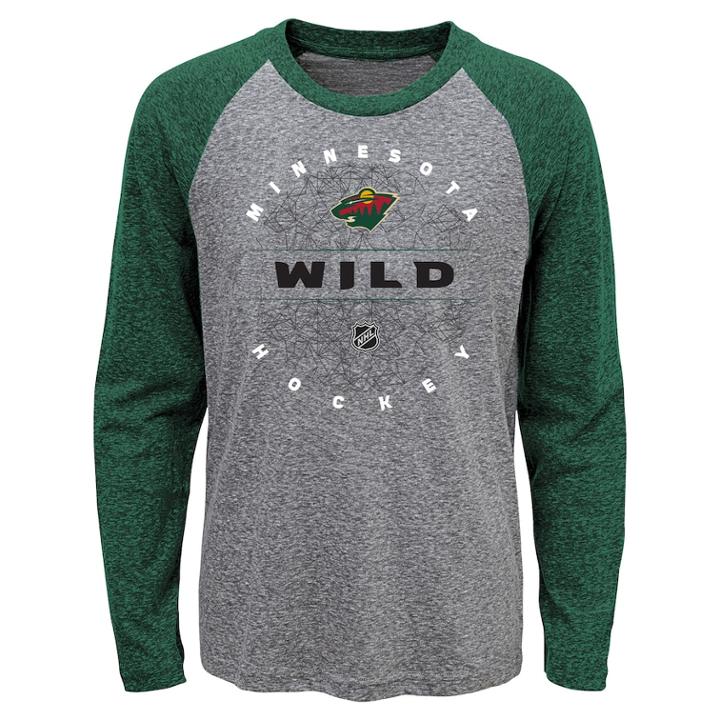 Boys 4-18 Minnesota Wild Promo Tee, Size: 6-7, Grey