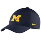 Adult Nike Michigan Wolverines Adjustable Cap, Men's, Blue (navy)