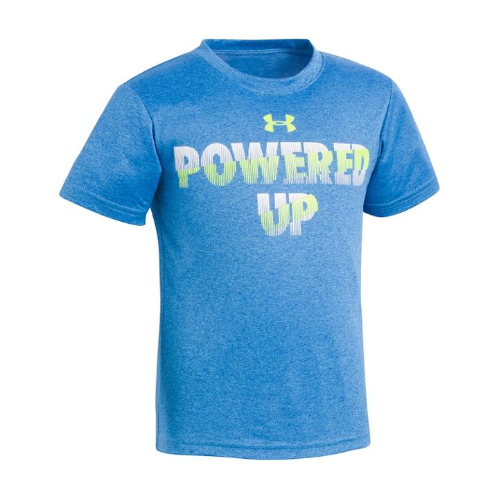 Boys 4-7 Under Armour Powered Up Logo Graphic Tee, Size: 5, Dark Blue