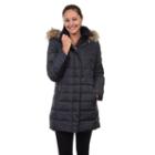 Women's Fleet Street Quilted Down Jacket, Size: Small, Blue