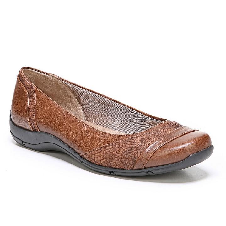 Lifestride Dig Women's Flats, Size: Medium (11), Dark Brown
