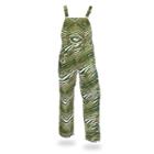 Men's Zubaz Green Bay Packers Bib Overalls, Size: Large, Multicolor