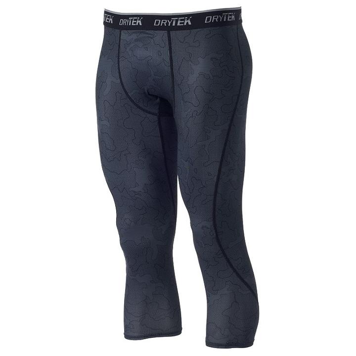 Men's Tek Gear&reg; Dry Tek Baselayer 3/4 Pants, Size: Medium, Oxford