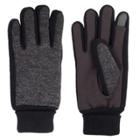 Men's Levi's&reg; Knit Stretch Touchscreen Gloves, Size: Xl, Dark Grey