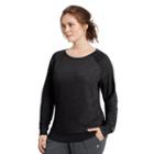 Plus Size Champion French Terry Crewneck Sweatshirt, Women's, Size: 2xl, Black