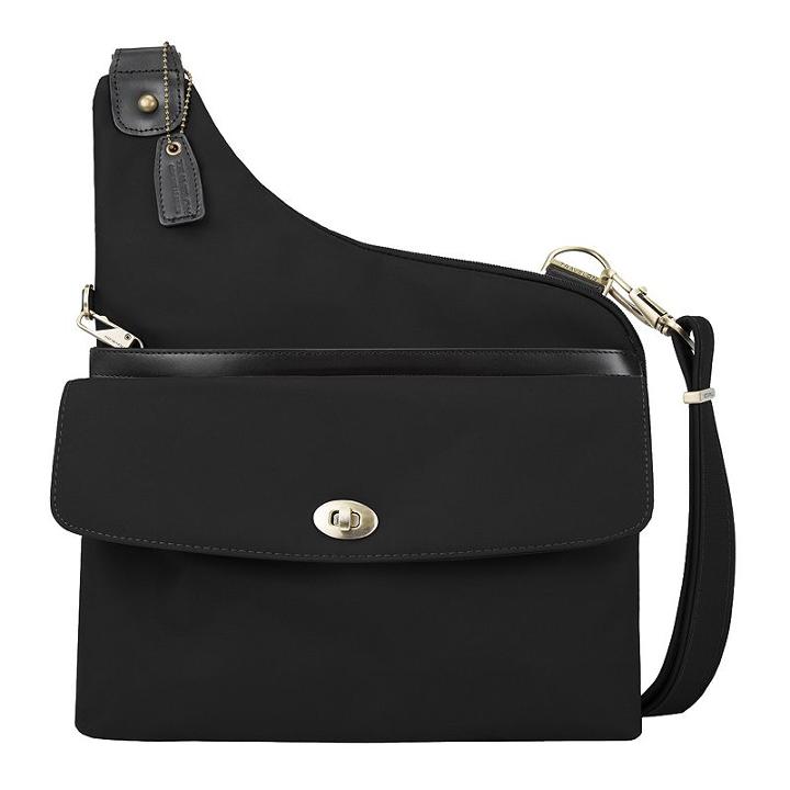 Travelon Anti-theft Ltd Rfid-blocking Crossbody Bag, Adult Unisex, Black