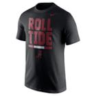 Men's Nike Alabama Crimson Tide Local Verbiage Tee, Size: Large, Black