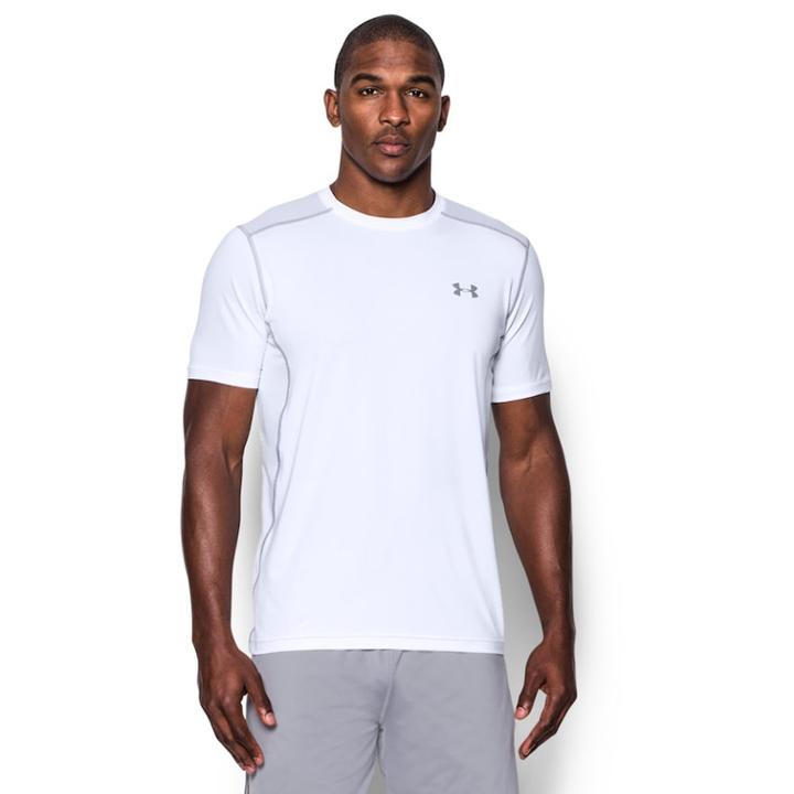 Men's Under Armour Raid Tee, Size: Small, White