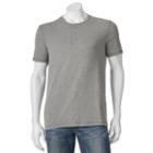 Men's Sonoma Goods For Life&trade; Flexwear Classic-fit Henley, Size: Xl, Dark Grey