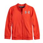 Boys 8-20 Under Armour Pennant Jacket, Size: Medium, Orange