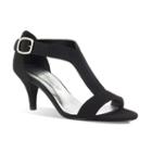 Easy Street Glitz Women's Dress Sandals, Size: Medium (7), Black
