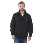 Men's Dickies Classic-fit Utility Shirt Jacket, Size: Small, Black