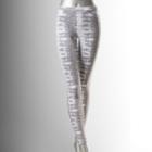 Simply Vera Vera Wang Women's Lizard Denim Leggings, Size: Small, Grey Other