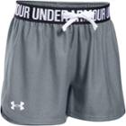 Girls 7-16 Under Armour Play Up Shorts, Size: Medium, Med Grey